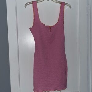 Pink dress